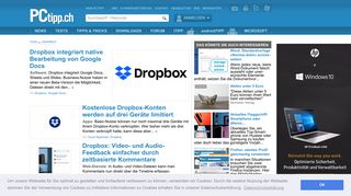 
                            7. Dropbox - PCtipp.ch