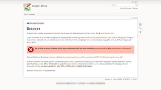 
                            13. dropbox [support.lth.se] - gemensamt [support.lth.se]