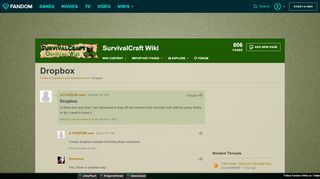 
                            3. Dropbox | SurvivalCraft Wiki | FANDOM powered by Wikia