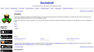 
                            1. Dropbox « Survivalcraft