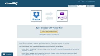
                            11. Dropbox Yahoo! Mail - Sync and Integrate - cloudHQ
