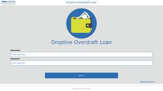 
                            11. Dropline Overdraft Loan - Login - Tata Capital