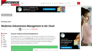 
                            12. Dropscan: Briefpost professionell digitalisieren - Die besten Tools ...