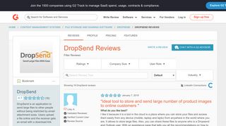 
                            8. DropSend Reviews 2019 | G2 Crowd