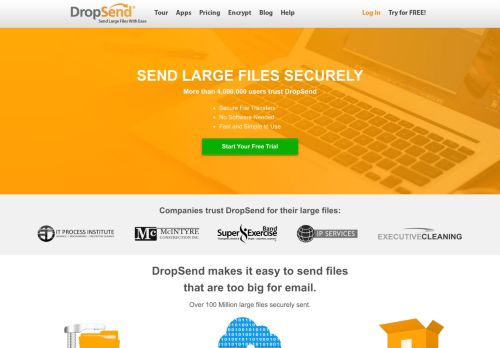
                            8. DropSend | Send Large Files and Email Large Files