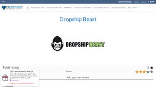 
                            6. Dropship Beast Review ⋆ DSComparison