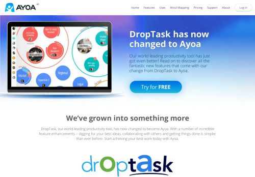 
                            2. DropTask - Visual Task Management - A simple and fluid way to get ...