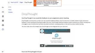 
                            6. DropThought: How-to @ EC - EC Learn