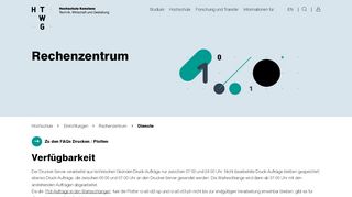 
                            4. Drucken / Plotten - selfservice - Hochschule Konstanz