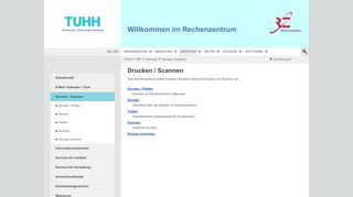 
                            3. Drucken / Scannen | RZT - TUHH