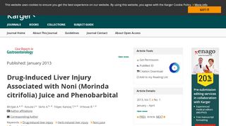 
                            12. Drug-Induced Liver Injury Associated with Noni (Morinda citrifolia ...