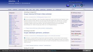 
                            6. Drupal - 3 - Gerhard Kerner`s Technikblog