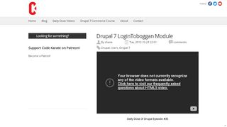 
                            9. Drupal 7 LoginToboggan Module | Code Karate