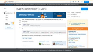 
                            8. drupal 7 programmatically log user in - Stack Overflow