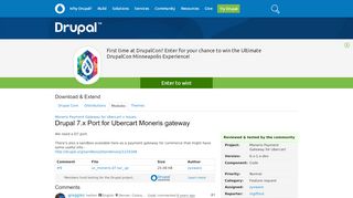 
                            10. Drupal 7.x Port for Ubercart Moneris gateway [#1276770] | Drupal.org