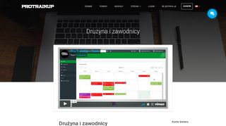 
                            5. Drużyna i zawodnicy - ProTrainUp - System Zarządzania Klubem