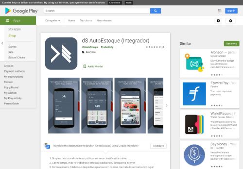 
                            5. dS AutoEstoque (Integrador) – Apps no Google Play