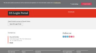 
                            13. DS Login Portal - Digital Client Portals - PwC