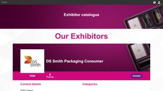 
                            12. DS Smith Packaging Consumer - Exhibitor catalogue / Packaging ...