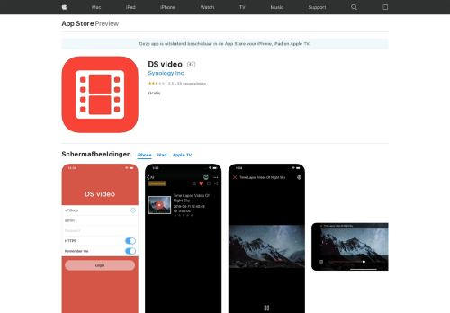 
                            12. DS video in de App Store - iTunes - Apple