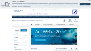 
                            11. DS4MKL | Carl Zeiss Meditec AG Discount-Zertifikat | Deutsche Bank ...