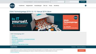 
                            8. DSAG-Technologietage 2019 - DSAGNet