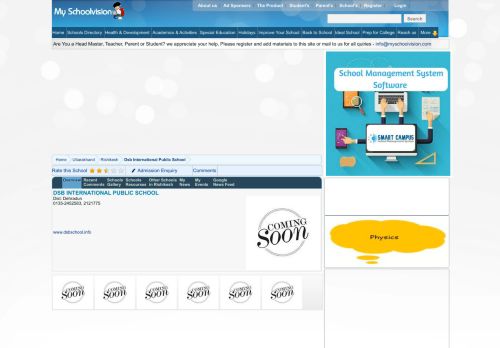
                            10. Dsb International Public School - Online Admission enquiries