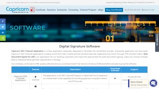 
                            2. DSC Software - Digital Signature Certificate - Certificate.Digital