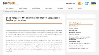 
                            8. DSDS verpasst? Mit Clipfish oder RTLnow vergangene Sendungen ...