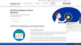 
                            6. DSGVO Compliance | ManageEngine