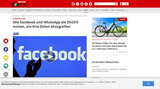 
                            11. DSGVO-Lücke: Wie Facebook und WhatsApp die DSGVO nutzen, um ...