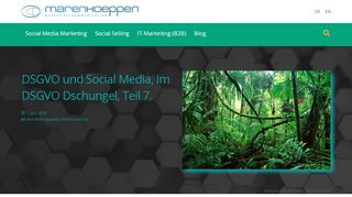 
                            4. DSGVO und Social Media, Im DSGVO Dschungel, Teil 7 ...
