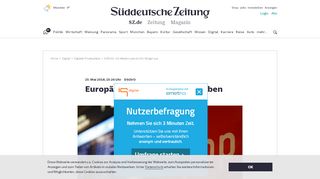 
                            1. DSGVO: US-Medien sperren EU-Bürger aus - Digital - Süddeutsche.de