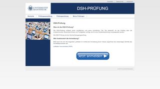 
                            6. DSH-Prüfung - Startseite - Universität Mannheim