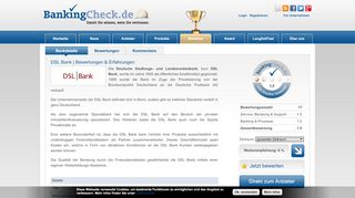 
                            10. DSL Bank | BankingCheck.de