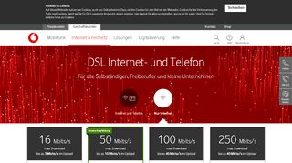 
                            4. DSL Internet für Geschäftskunden - Vodafone