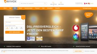 
                            2. DSL Preisvergleich: Internetanbieter & -Angebote finden | VERIVOX