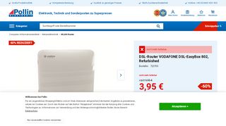 
                            1. DSL-Router VODAFONE DSL-EasyBox 802 | Pollin.de