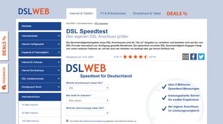 
                            4. DSL Speedtest: Wie schnell Ihr Anschluss ist zeigt der DSL Speedtest