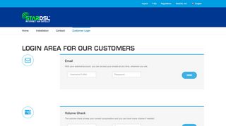 
                            5. DSL via Satellit! - StarDSL - Customer Login