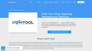 
                            6. DSM Tool Drop Shipping Management Platform | Algopix