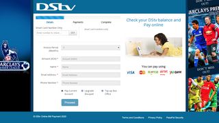 
                            10. DStv Online Bill Payment: Check your DStv balance and pay online