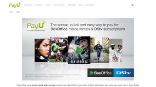 
                            6. DSTV | PayU South Africa
