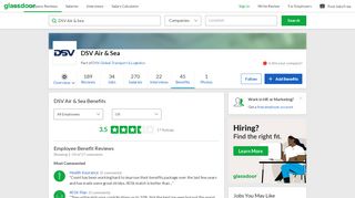 
                            5. DSV Air & Sea Employee Benefits and Perks | Glassdoor