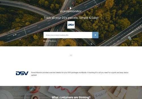 
                            6. DSV TRACKING | Parcel Monitor