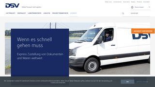 
                            4. DSV XPress - unser Express und Kurier Produkt | DSV