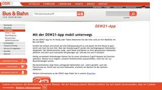 
                            5. DSW21-App - Bus & Bahn für Dortmund