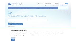 
                            7. DT Study Club: Login