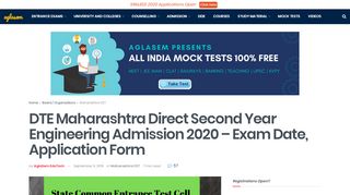 
                            11. DTE Maharashtra Direct Second Year Engineering / Technology ...