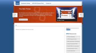 
                            9. DTI BPS Standards and Conformance Portal - Login